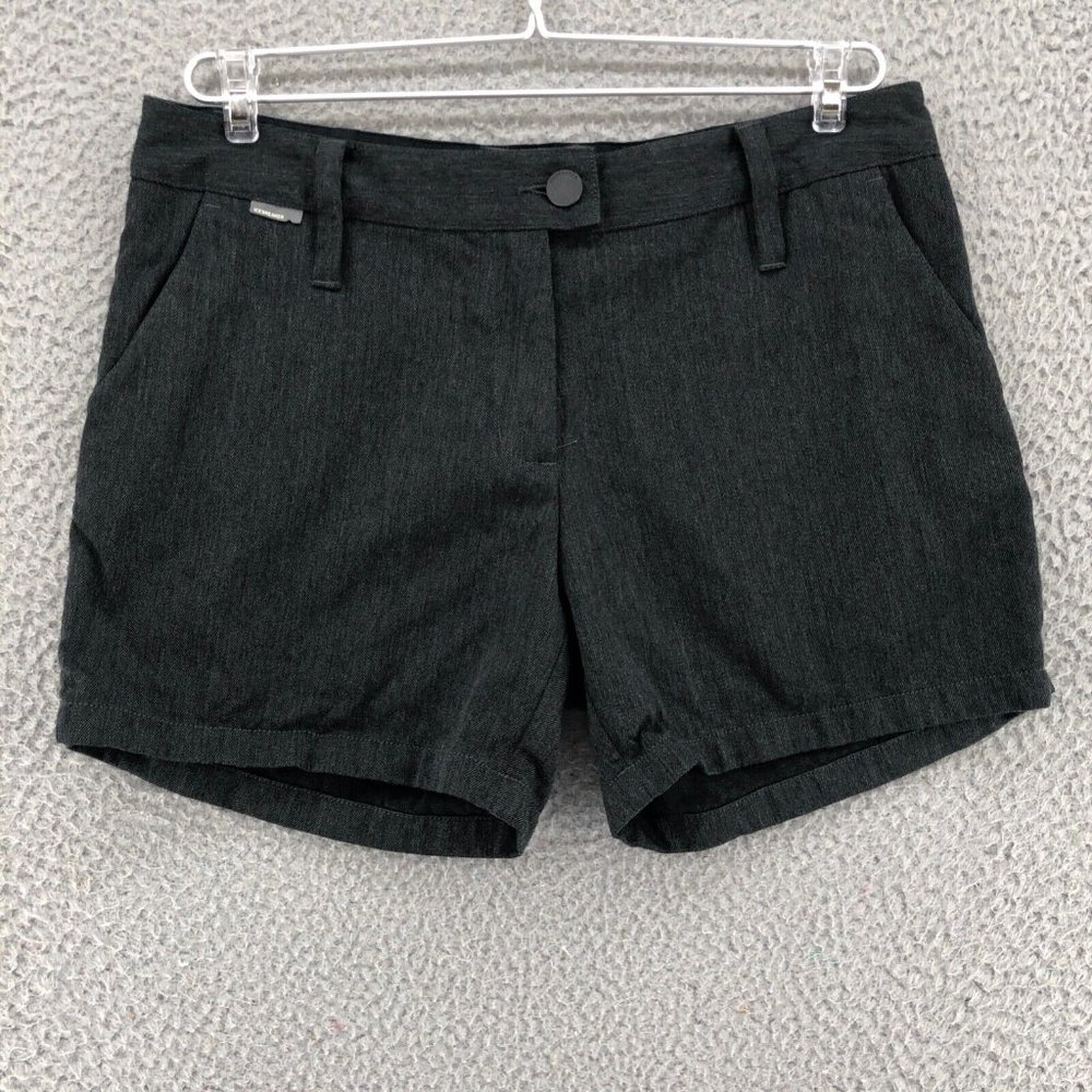 Icebreaker Shorts Wm 29 8 (fits more like 6) Black New Zealand Merino Wool -5”.